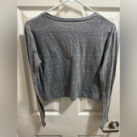 Xhilaration girls long sleeve cropped Forever peace love size XL14/16 - Picture 2 of 4